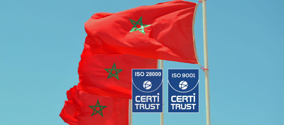 Ziegler Morocco receives ISO 28000:2007 and ISO 9001:2015 certifications