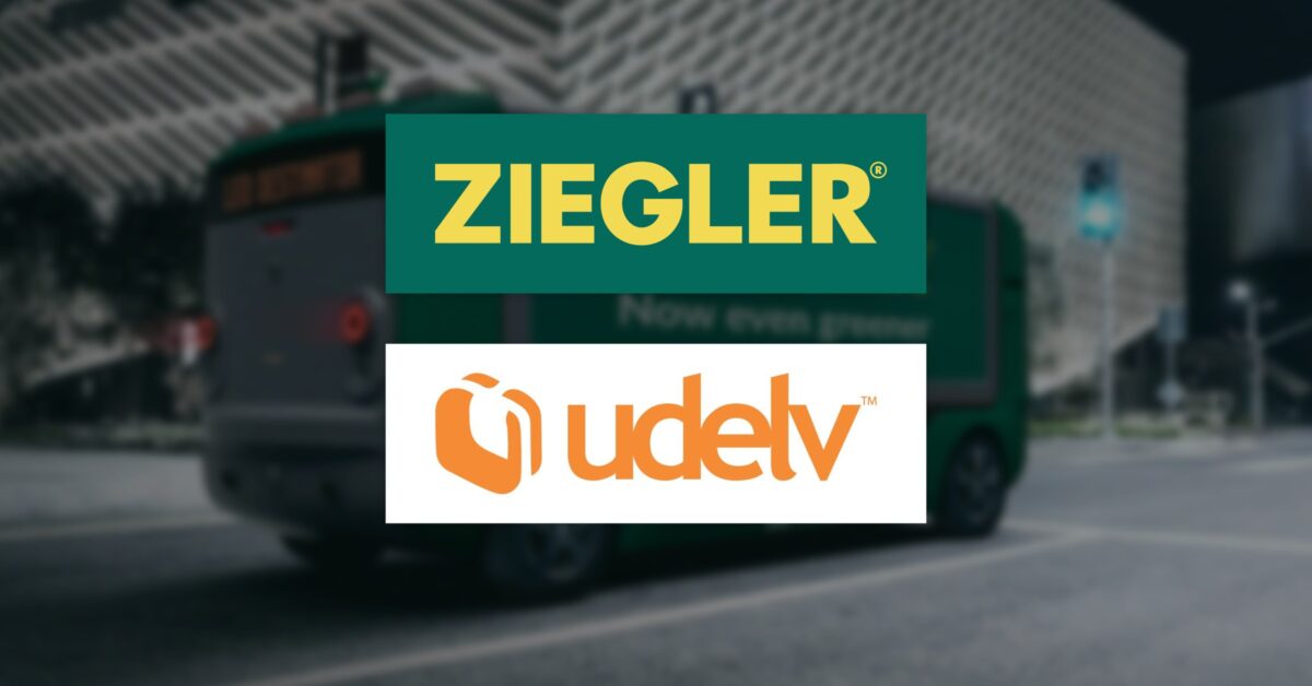 Ziegler bestelt autonome en elektrische bestelwagens bij de firma Udelv