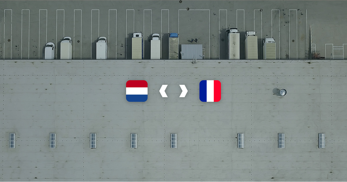Vous recherchez une solution de transport entre la  France, la Belgique et les Pays-Bas?