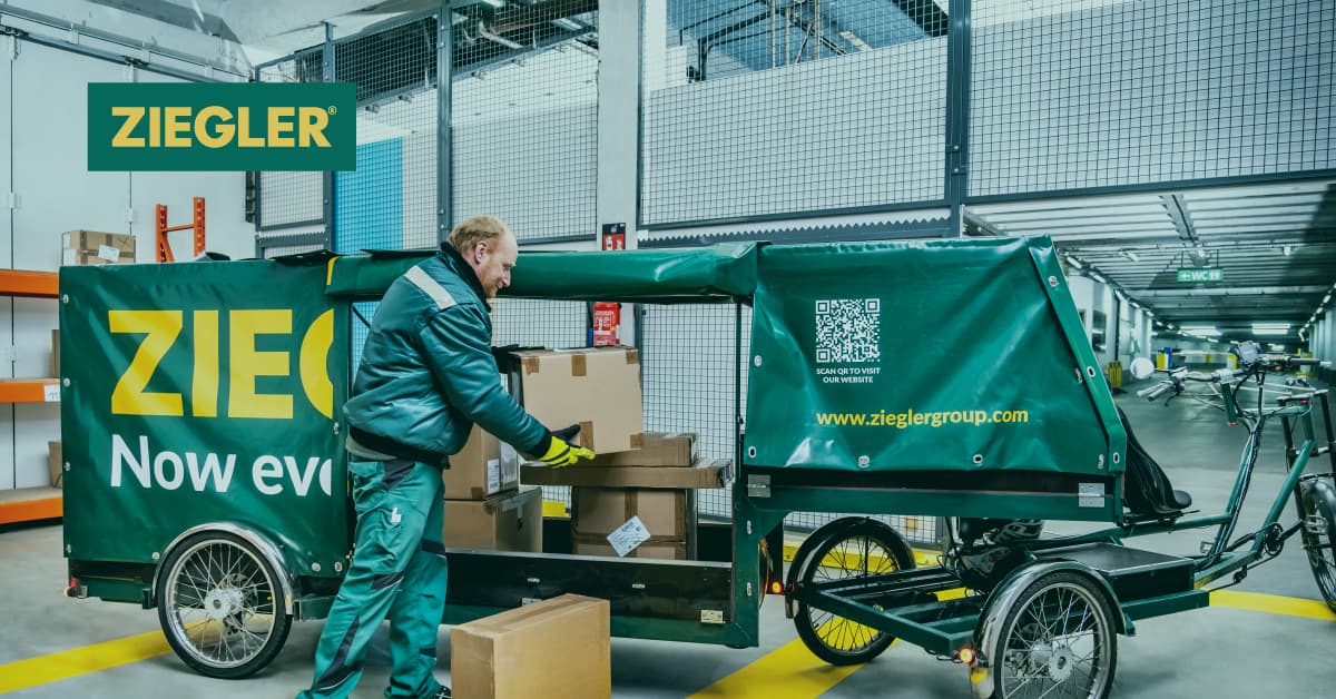 Cargobike by Ziegler: optimizing the reduction of our carbon footprint