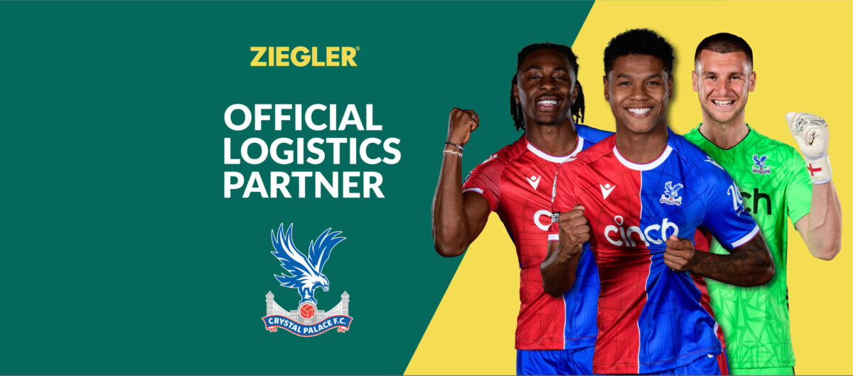 Ziegler UK Partners with Premier League’s Crystal Palace FC in Exciting 3-Year Sponsorship Deal