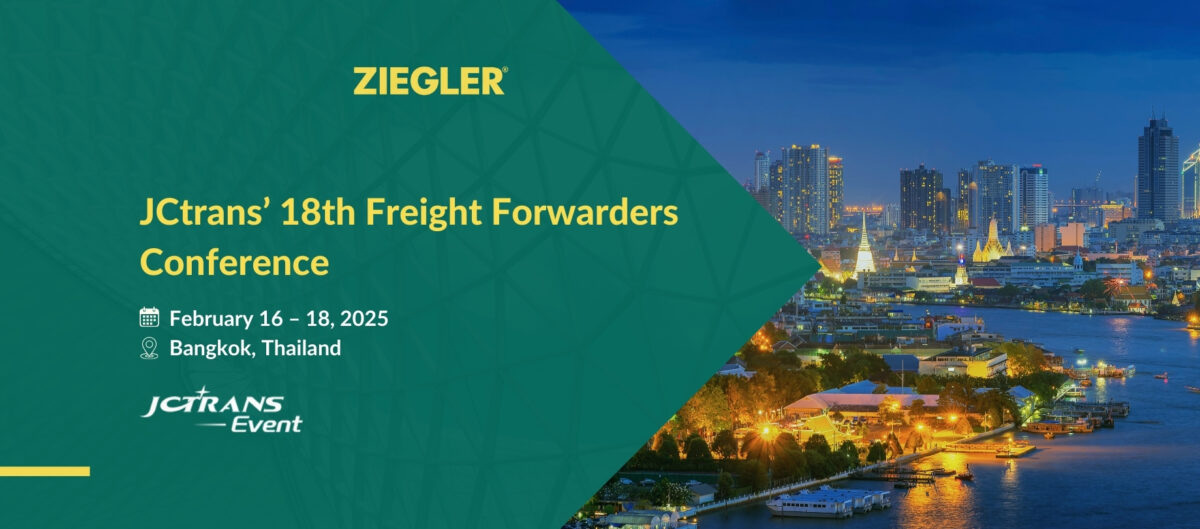 Ziegler auf der 18th Global Freight Forwarders Conference 2025